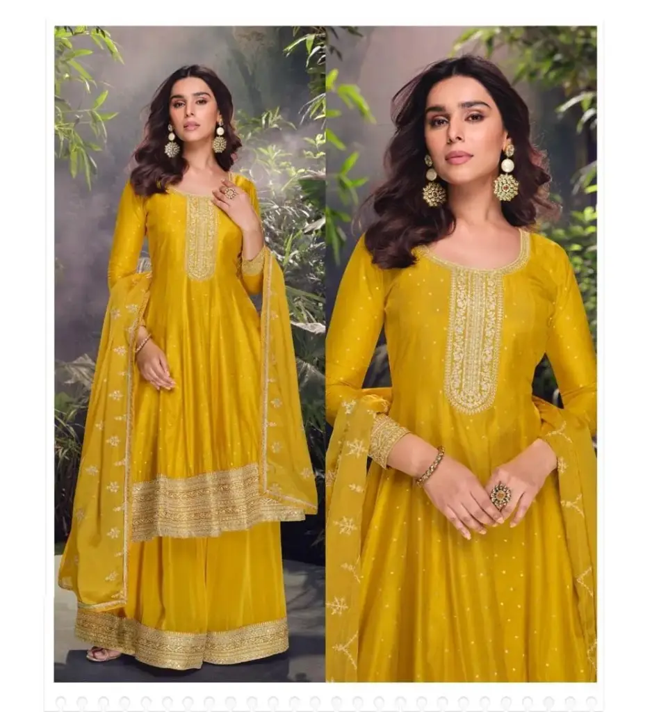 Mustard Designer Suit 