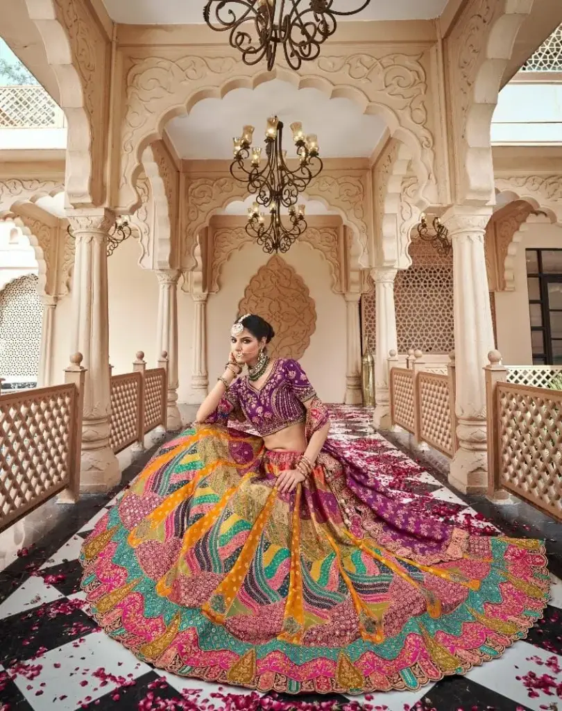 Premium Banarasi Silk Lehenga Choli
