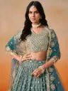 Ombre Wedding Lehengas