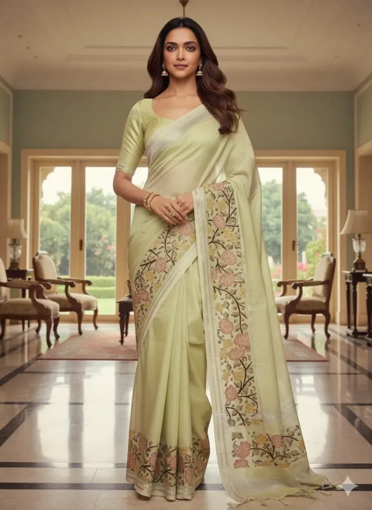 Exclusive Mangalgiri Weaves (Beige)