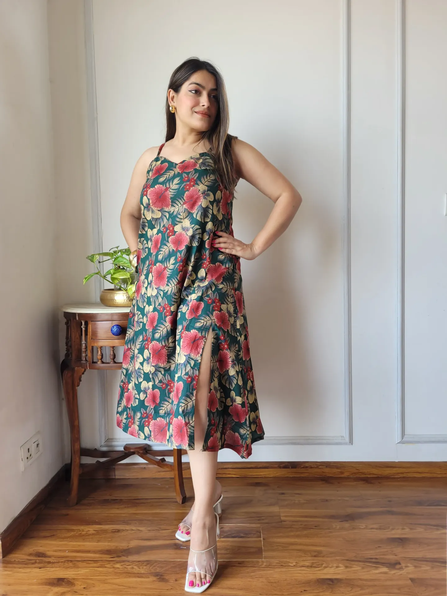 Exclusive Bagru Printed One Piece Dress