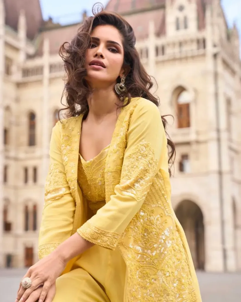 Premium Georgette Indo Western Style