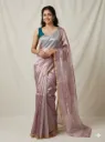 Tissue Silk Chanderi Handloom Saree