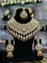 Uncut Kundan & Meenakari Necklace Set