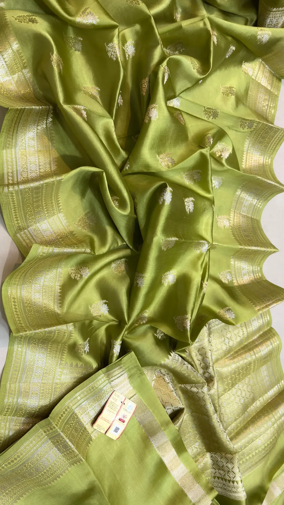 Pure Handloom Raw Mango Silk