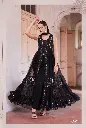 Frill Long Gown