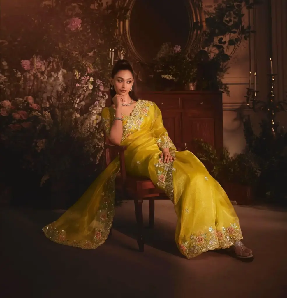 Luxurious Tissue Organza Sarees