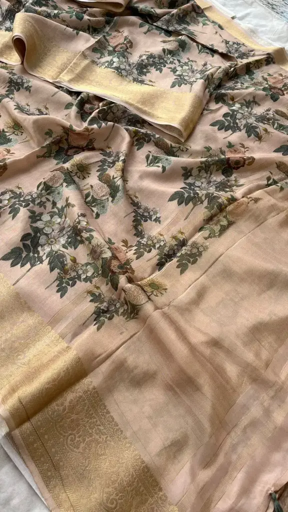 Pure Crepe Silk Saree