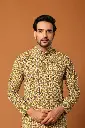 Pure Cotton Men's Long Kurta & Pajama