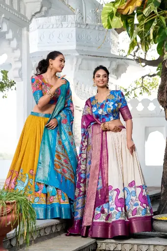 Kalamkari Lehenga