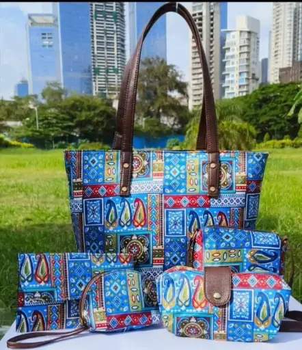 Gorgeous Ikkat 5-Piece Combo Set 