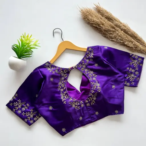 Festival Season Special – Designer Handwork Saree Blouse