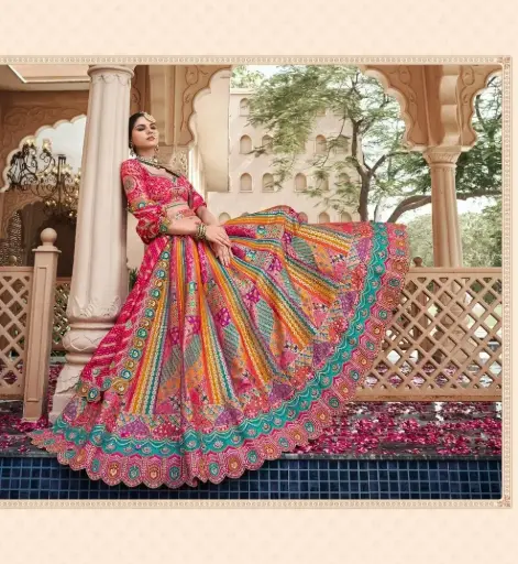 Premium Banarasi Silk Lehenga Choli