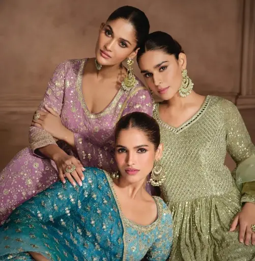 Premium Embroidered Suits